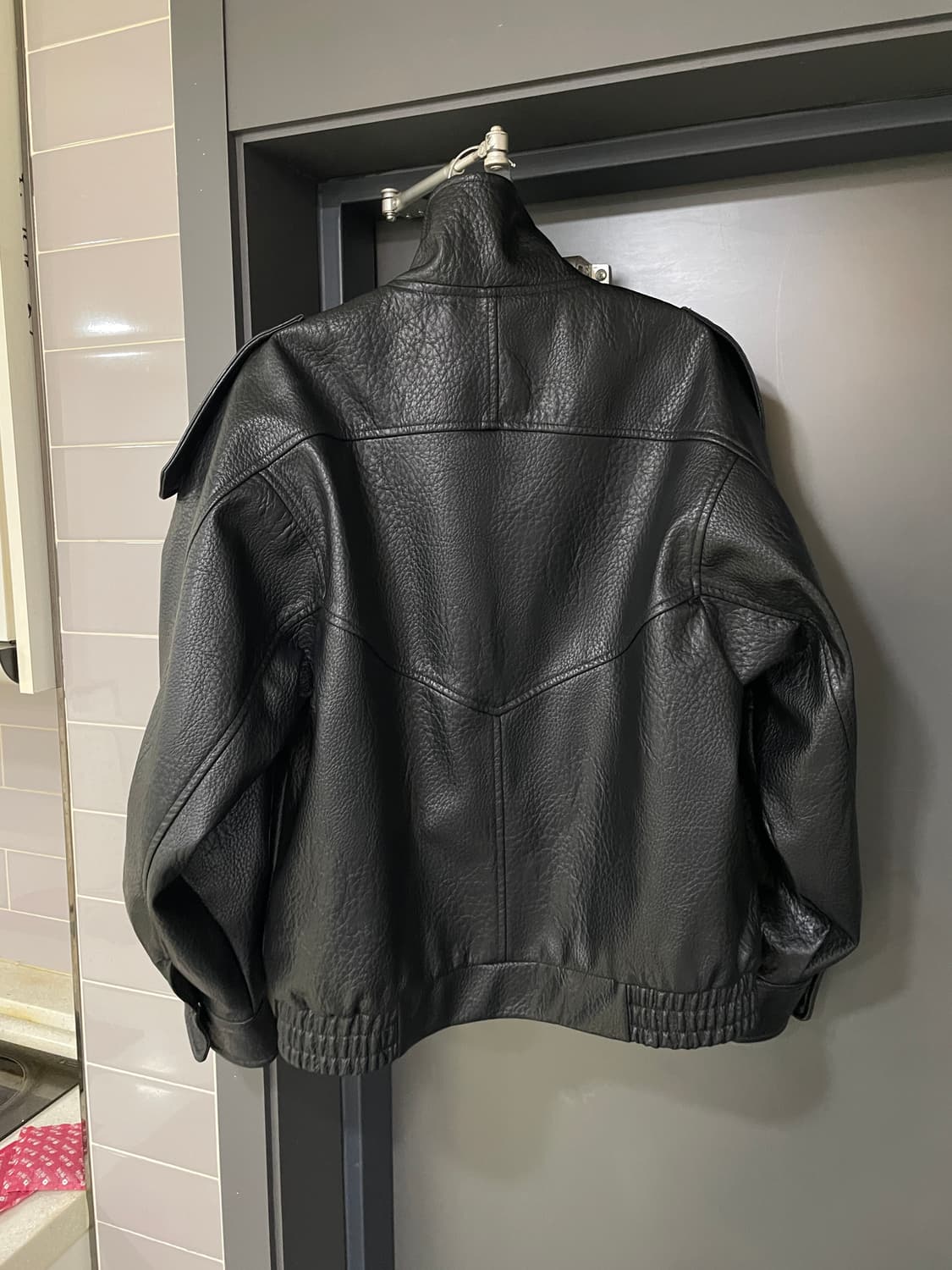 자라 가죽 자켓M(66) 상품이미지2