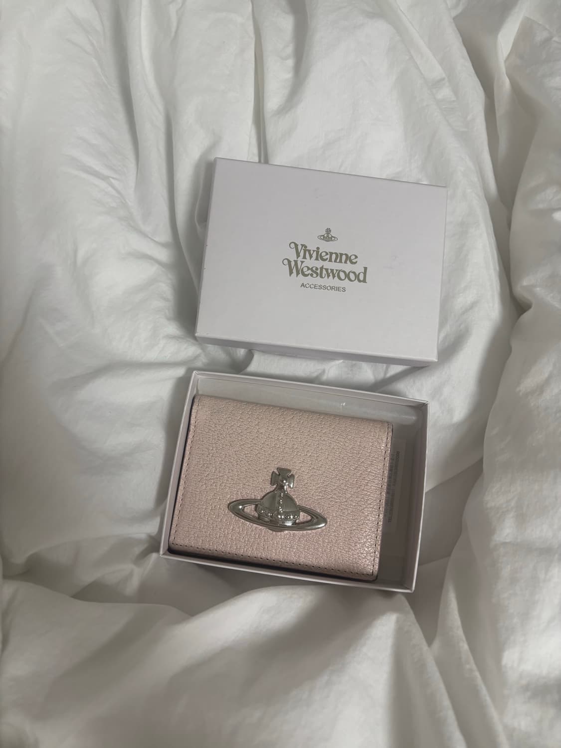 비비안웨스트우드 연핑크 반지갑 상품이미지1