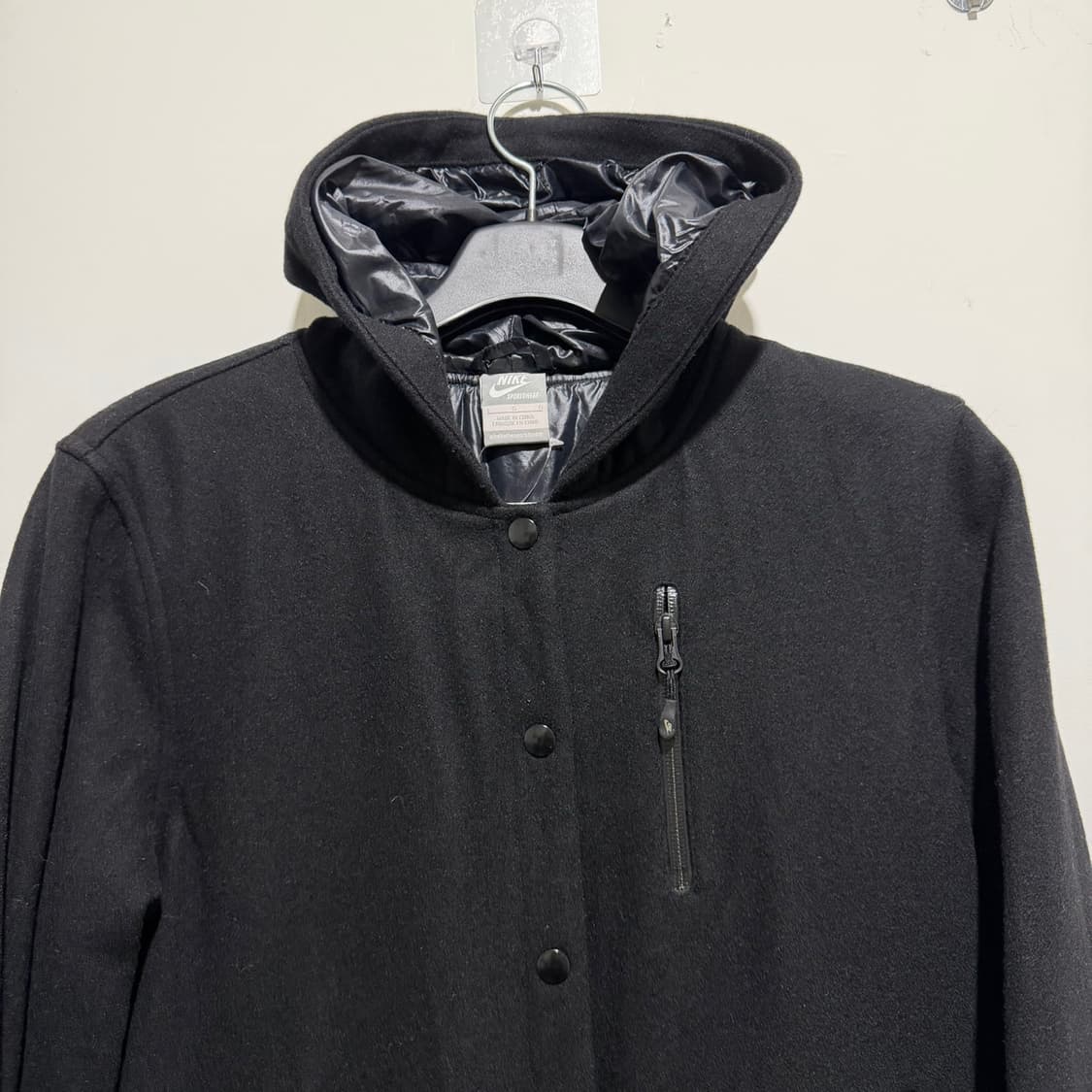 나이키 후드 모직 바시티자켓 상품이미지2