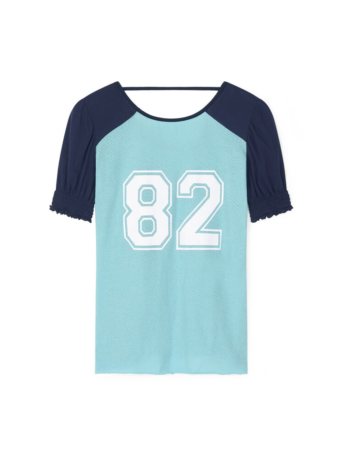 샵 페어리  pad shoulder raglan half top  상품이미지2