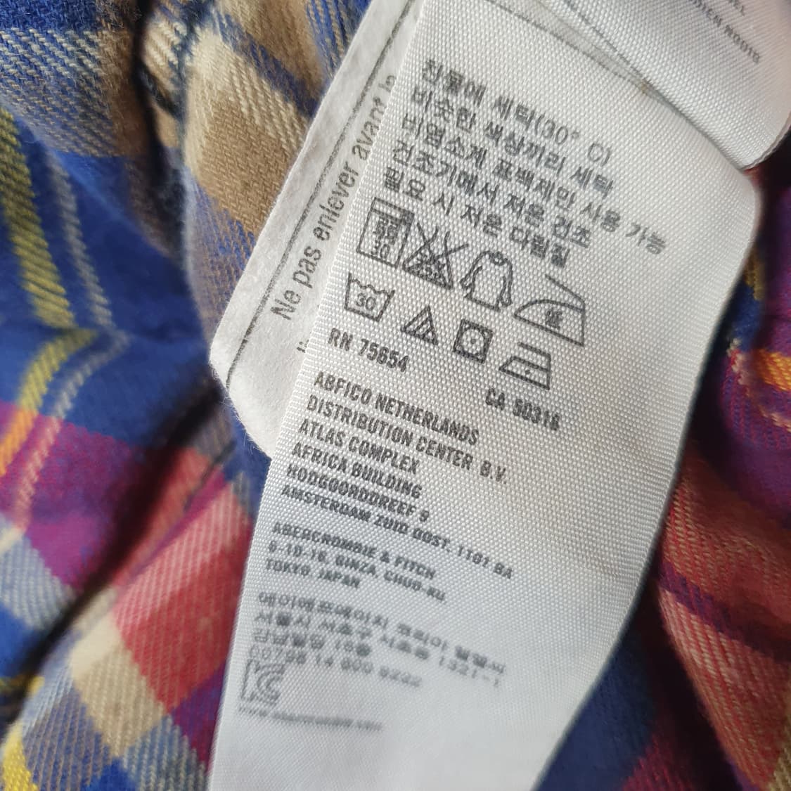 아베크롬비 덕다운 패딩 조끼 상품이미지7