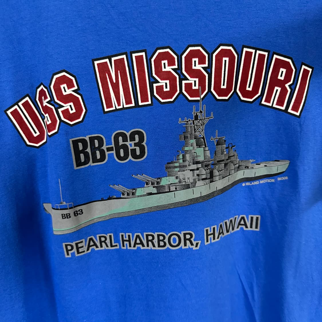 USS 미주리 그래픽 티셔츠 상품이미지2