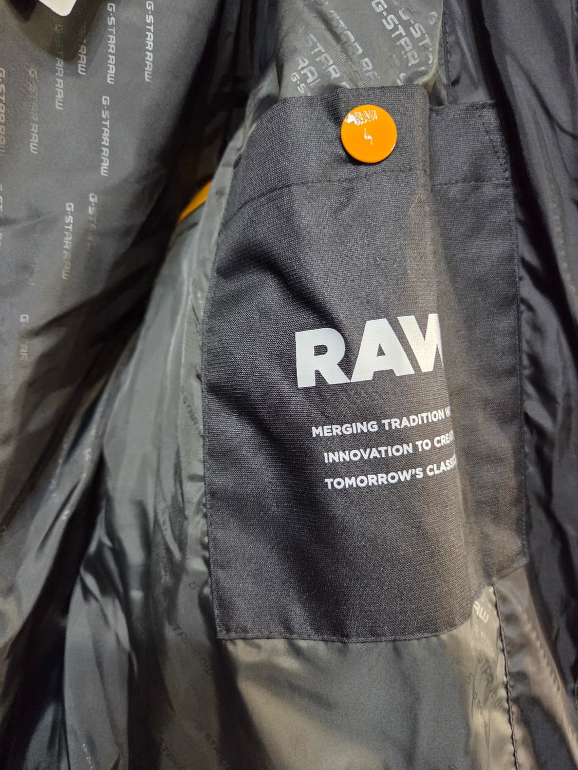 G-Star RAW 블랙 패딩 점퍼(S) 상품이미지6