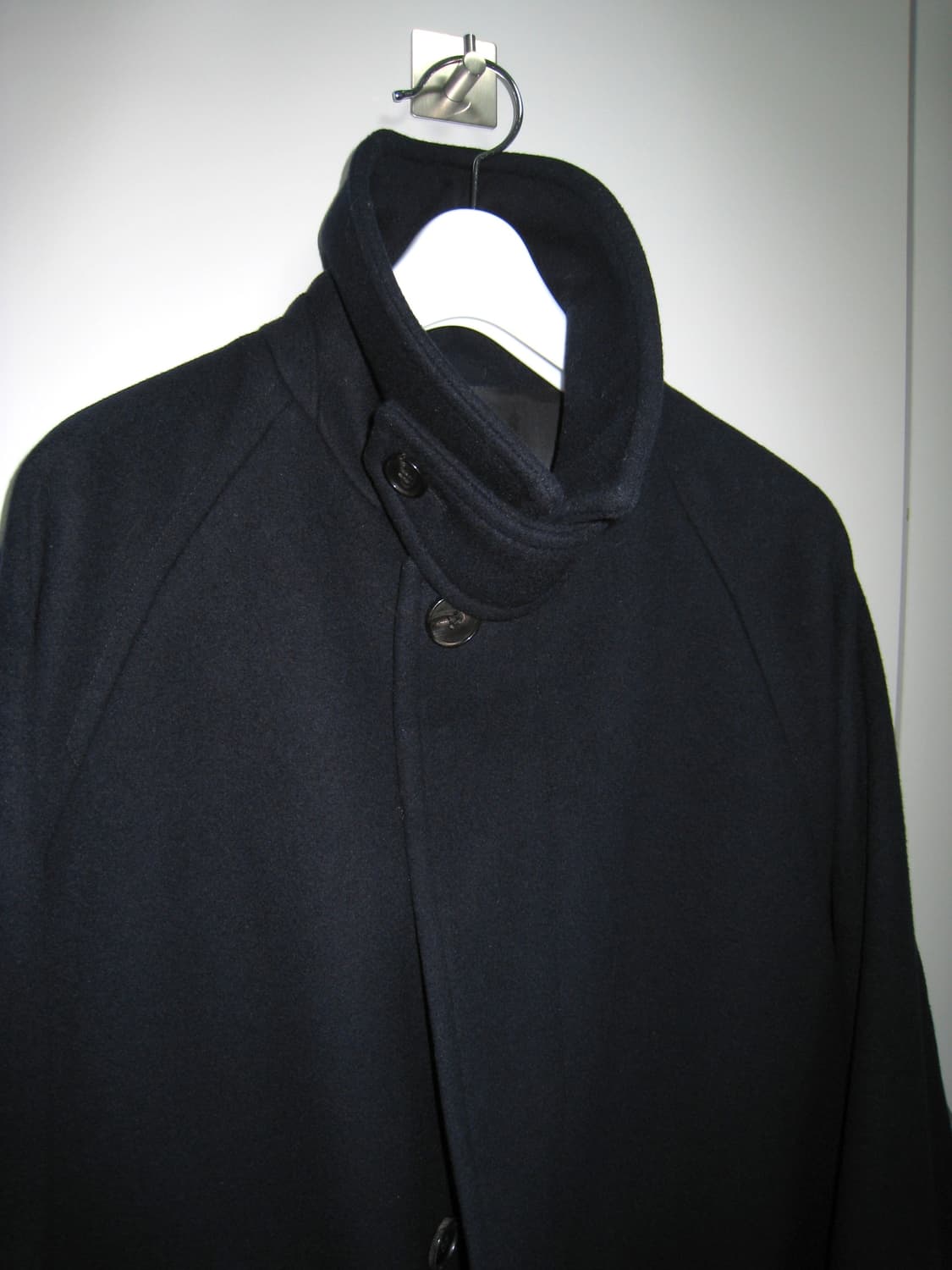 아트이프액츠 발마칸 코트 딥네이비 상품이미지4