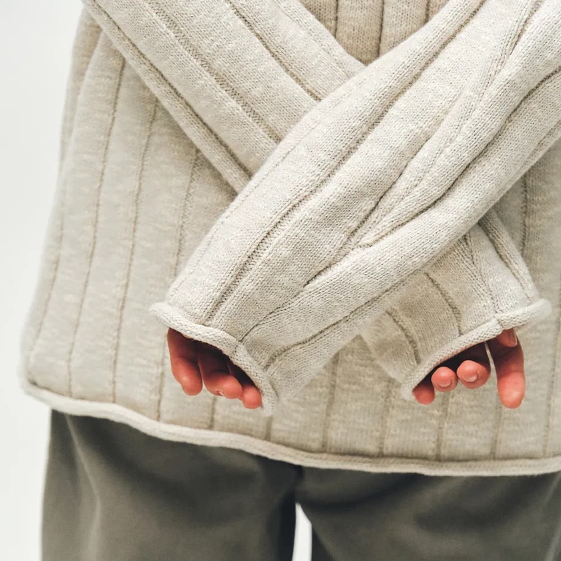 플리즈 프로젝트 니트, 멜란지 상품이미지2