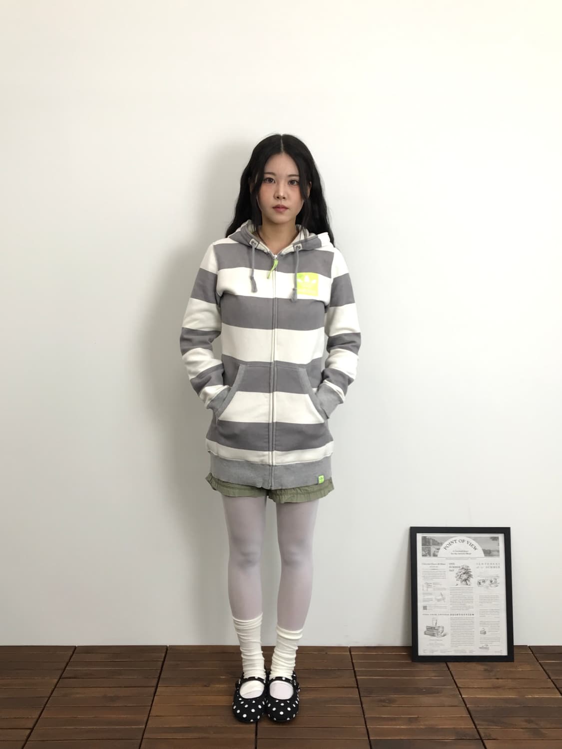 Adidas Originals Striped Zip-Up Hoodie 상품이미지1