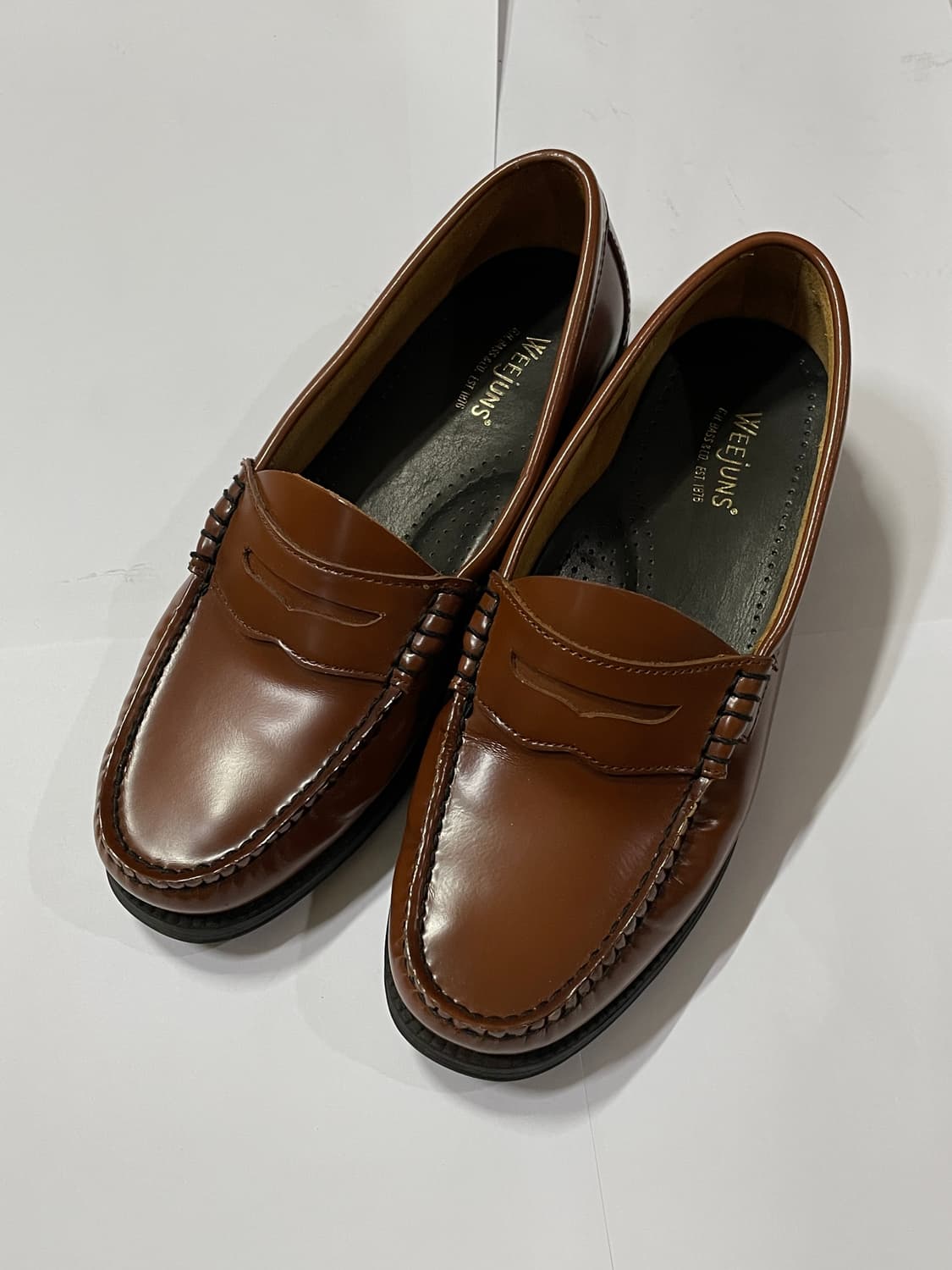 GH Bass WEEJUN 페니 로퍼 브라운 상품이미지1