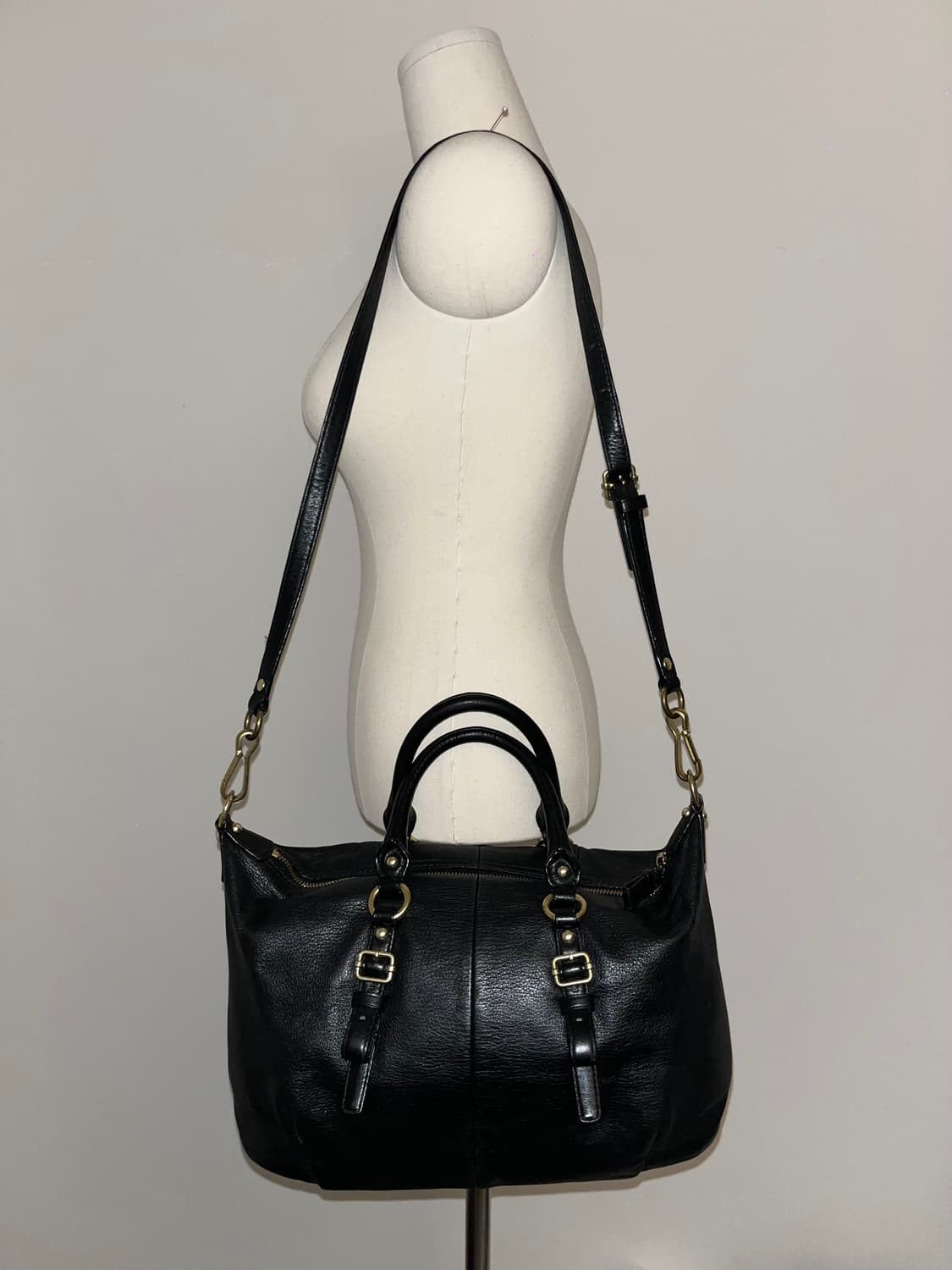 📦Coach All Black Basic shoulder bag 상품이미지5