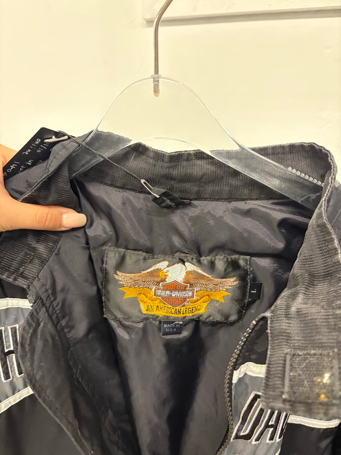 Harley Davidson gray line jacket 상품이미지4