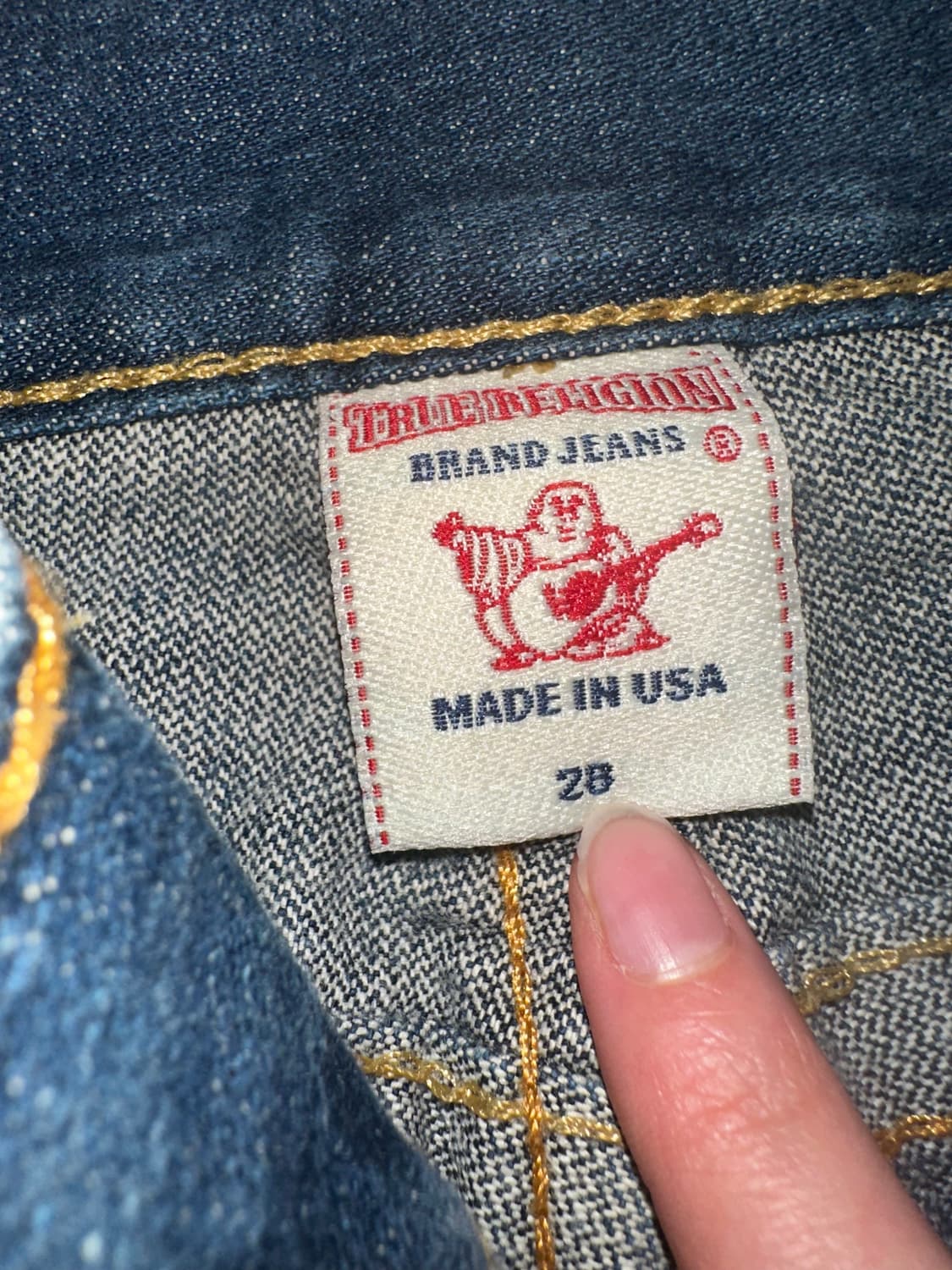 28) 트루릴리젼 빌리 부츠컷 데님 상품이미지3