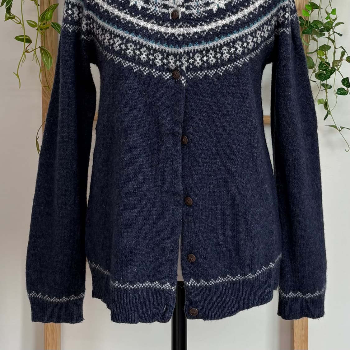 JPN/ 눈꽃가디건 모리걸가디건 모리룩가디건 노르딕가디건 상품이미지3