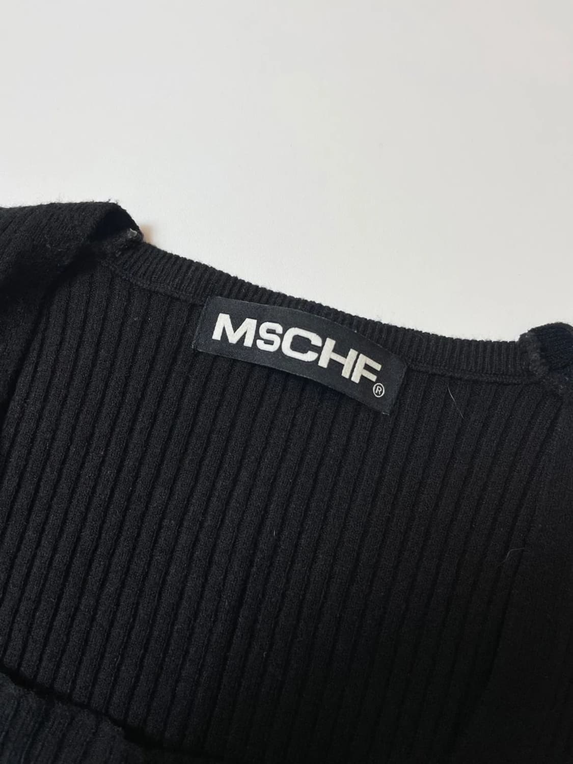 미스치프 MISCHIEF 스퀘어넥 니트탑 PN9539 상품이미지7