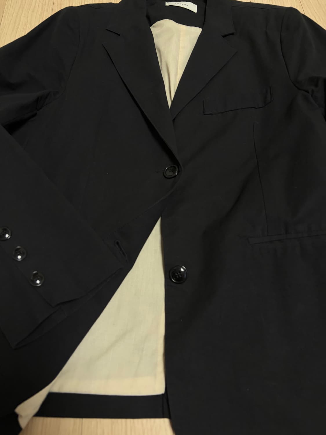 코튼 블레이저 자켓 상품이미지2