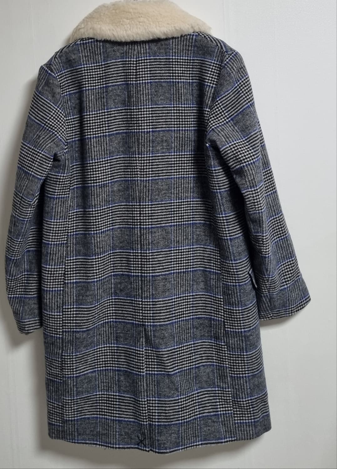 XS (44) 리바이스 울혼방 체크코트 상품이미지2