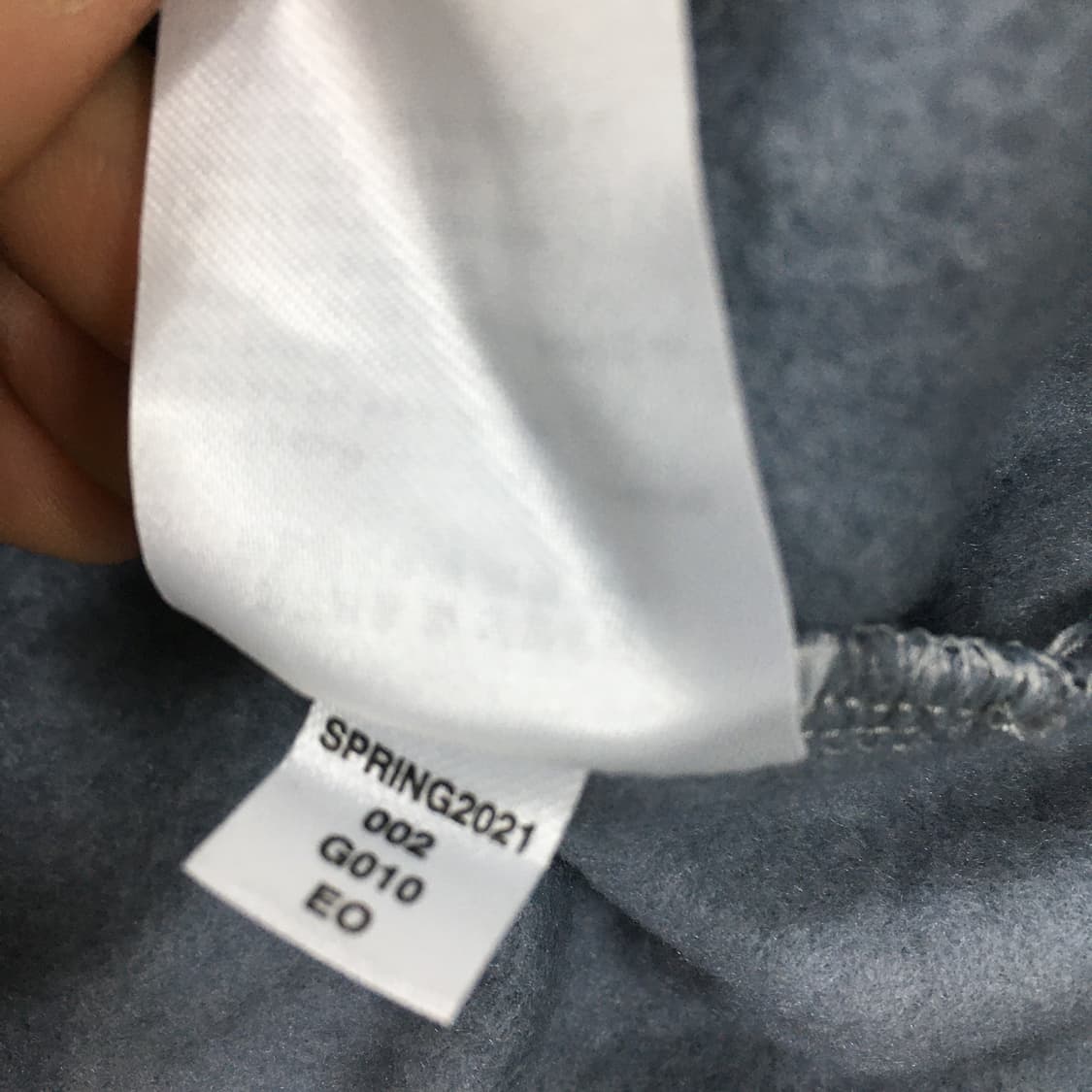 투티/0263 챔피온 타이다이 후드티 기모 그레이 스웻셔츠 상품이미지7