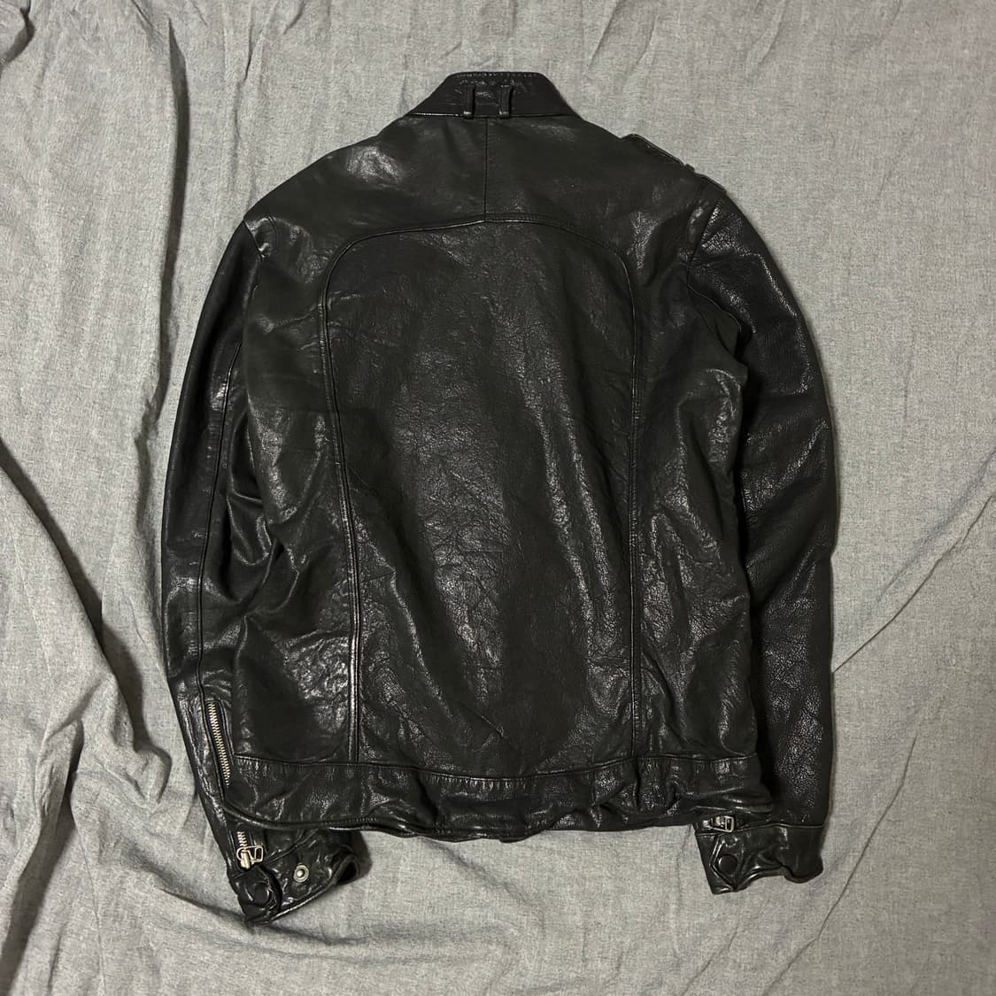 이태리 양가죽 포켓 가죽 자켓 상품이미지2