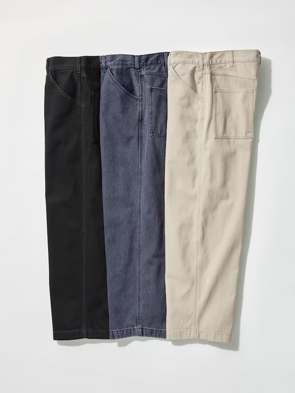 유니클로 와이드핏컬러진 블랙 29 상품이미지1