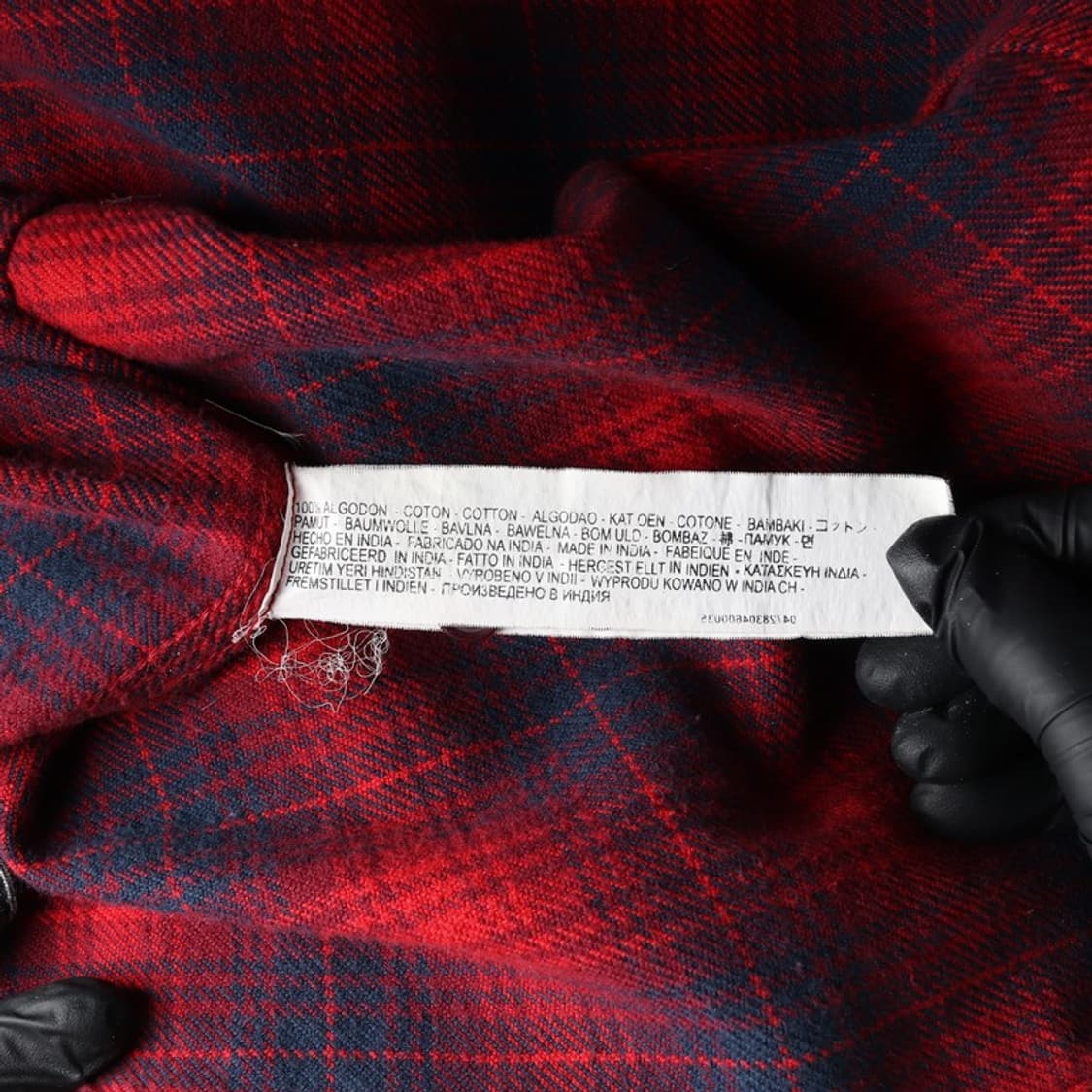 ZARA MAN 타탄 체크 포켓 워크 셔츠 M 상품이미지6