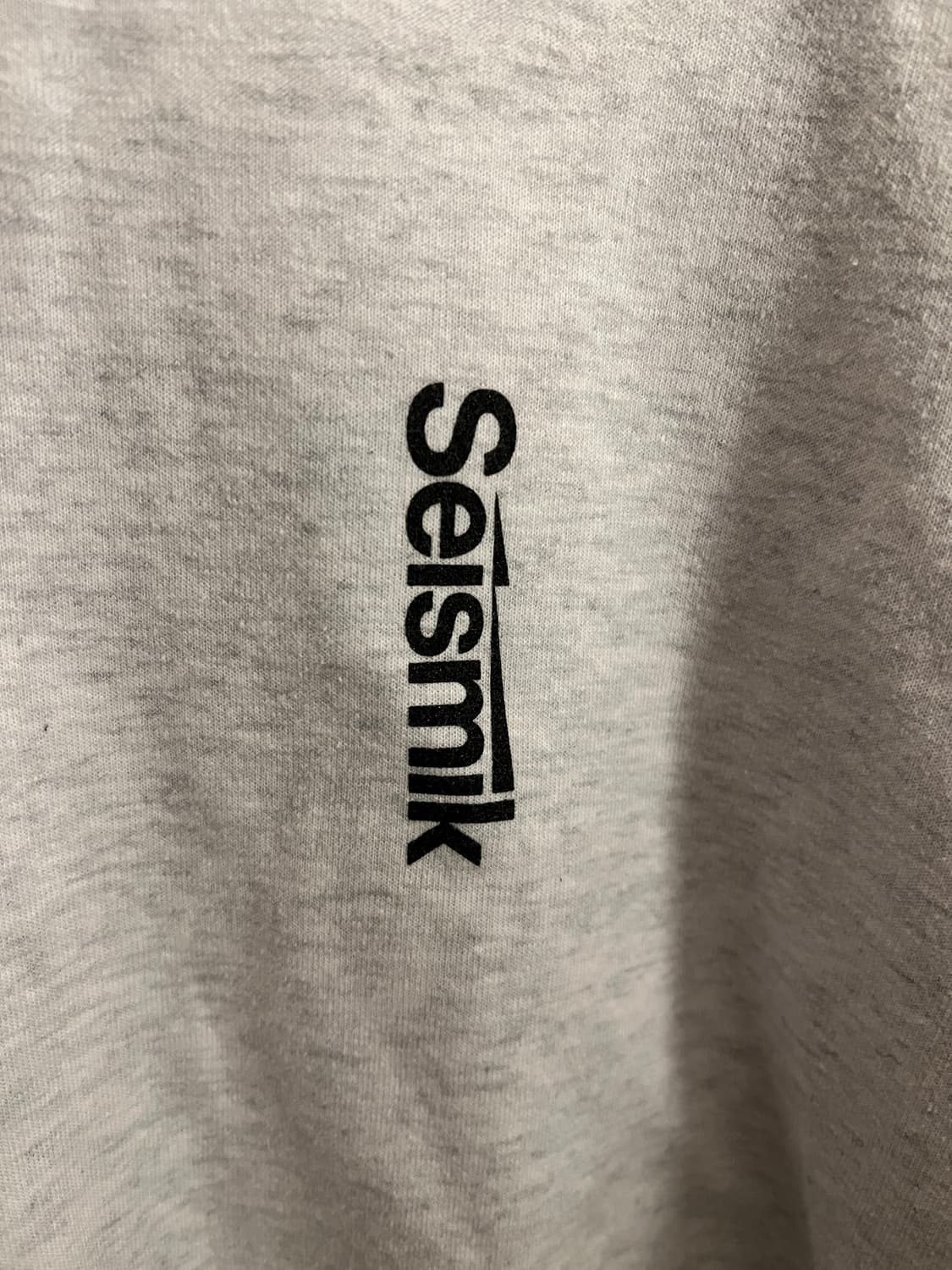 Seismik Stratum Sweatshirt Melange White 상품이미지4
