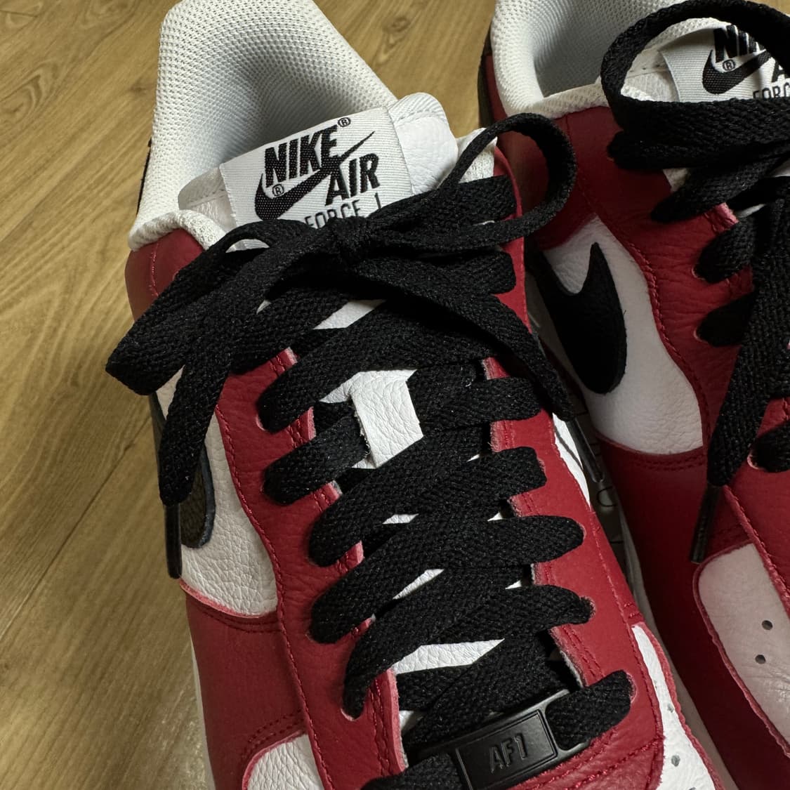 나이키 에어포스1 로우  시카고 컬러웨이 nike by you 상품이미지4