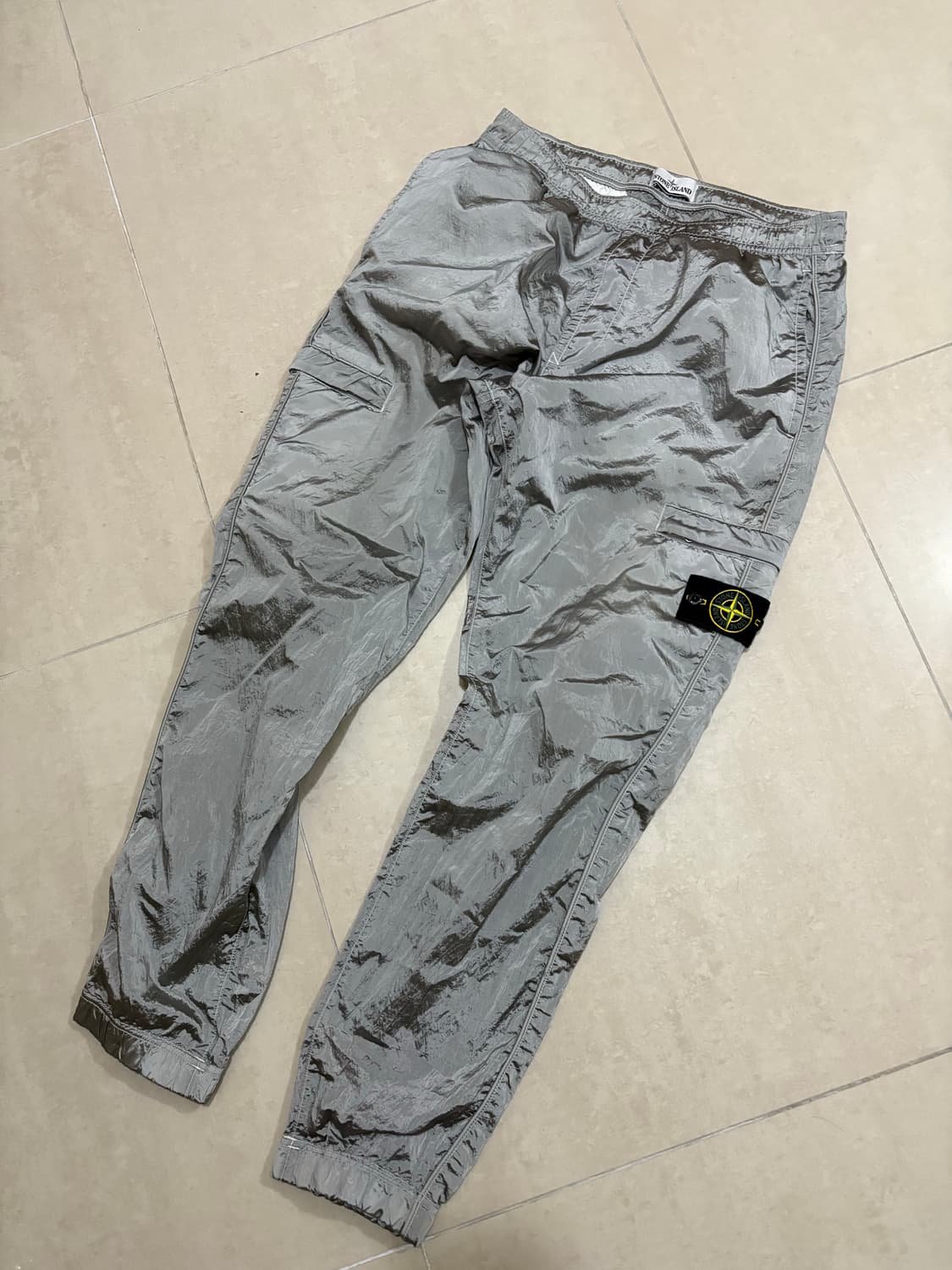 스톤아일랜드 나일론 카고 팬츠 아이스 34 상품이미지1