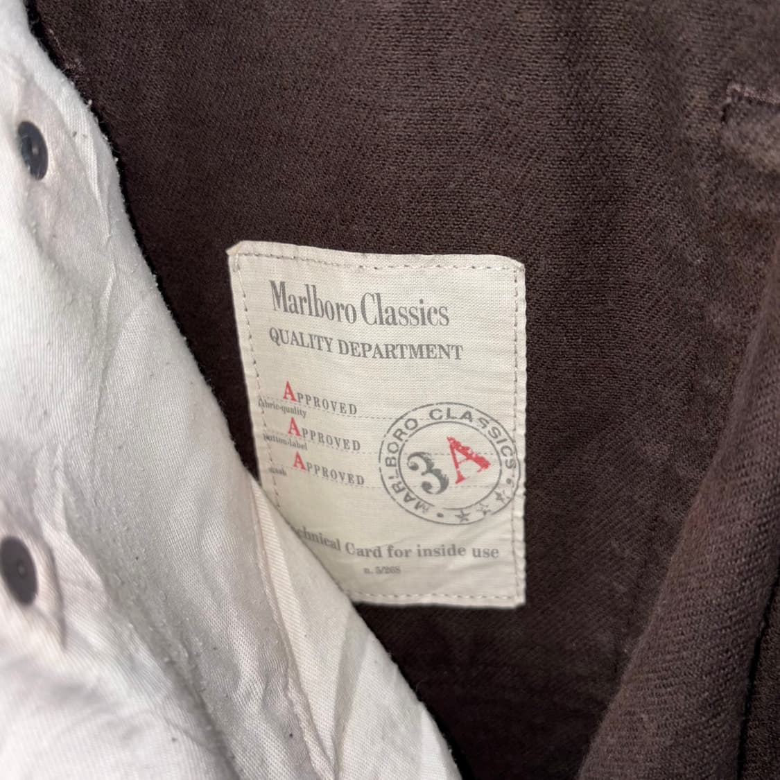 (33) 말보로 클래식 다크 브라운 골덴 팬츠  상품이미지7