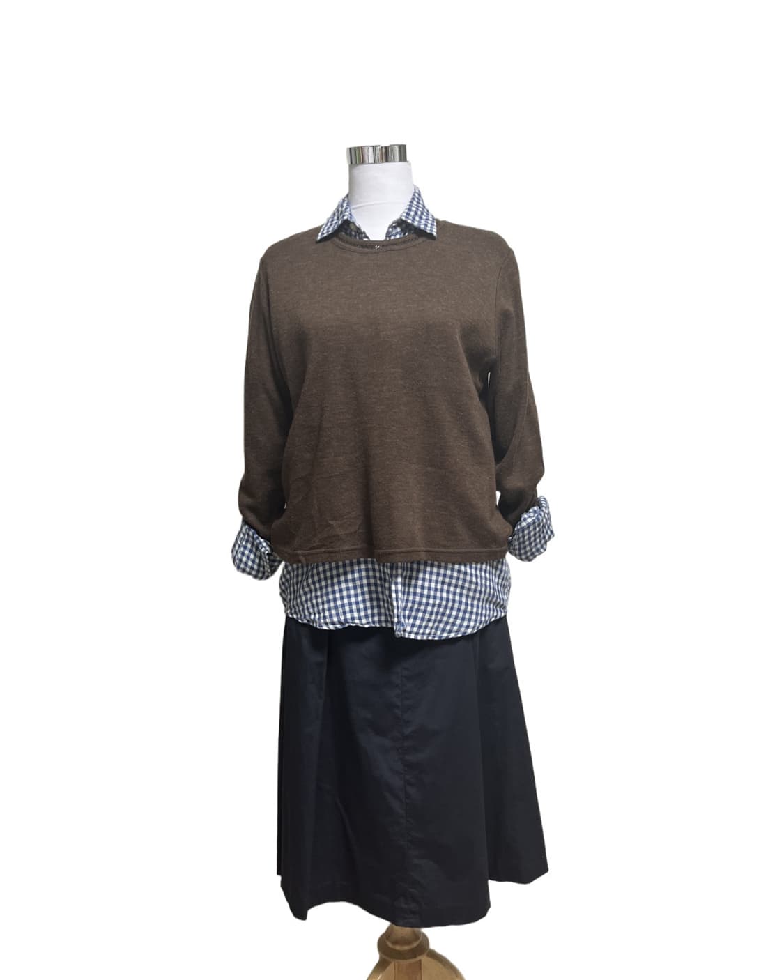 Uniqlo blue linen shirt 상품이미지6