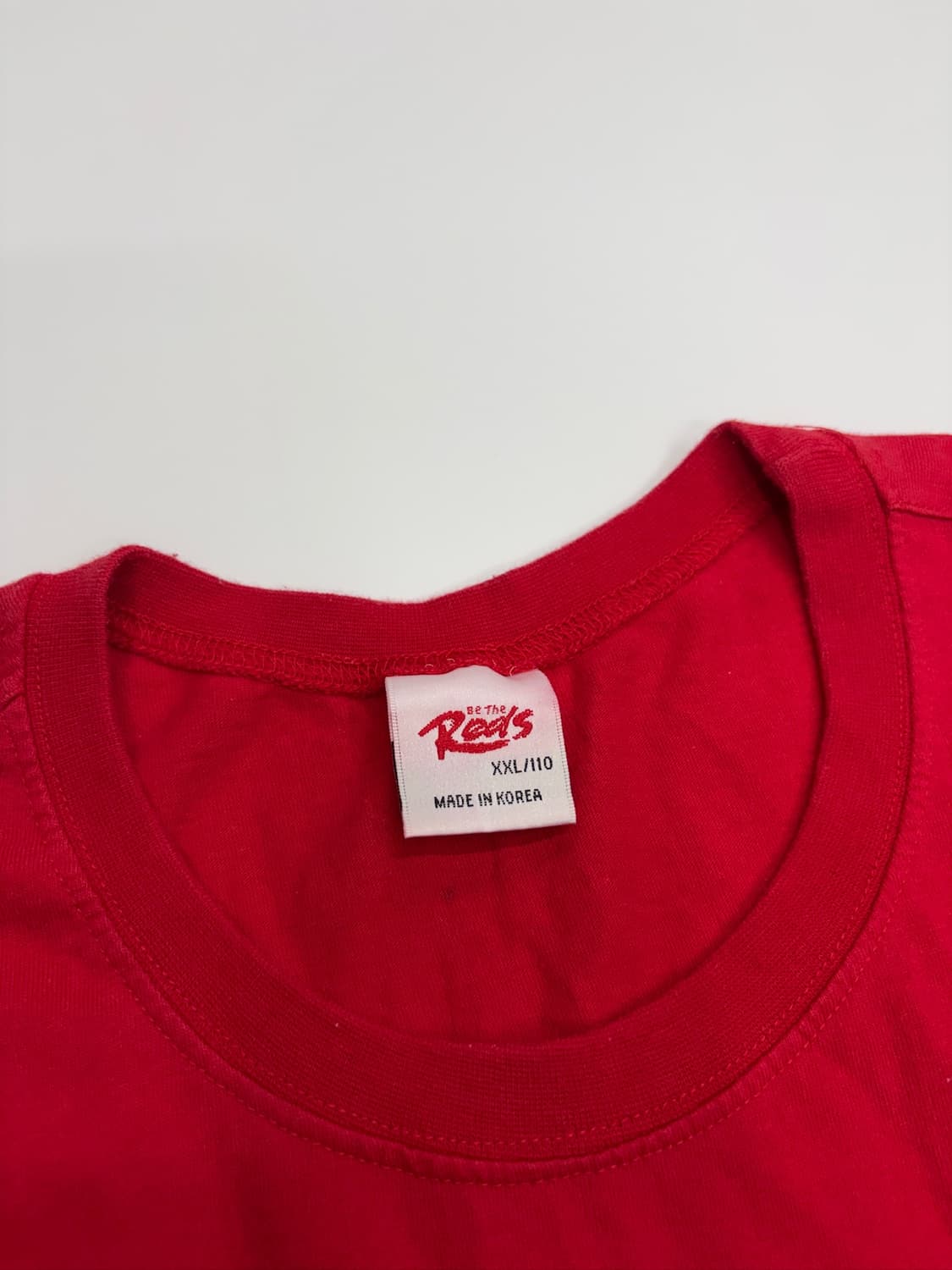 2XL 2002 한일 월드컵 붉은악마 BE THE REDS 한정판 반팔티 상품이미지4