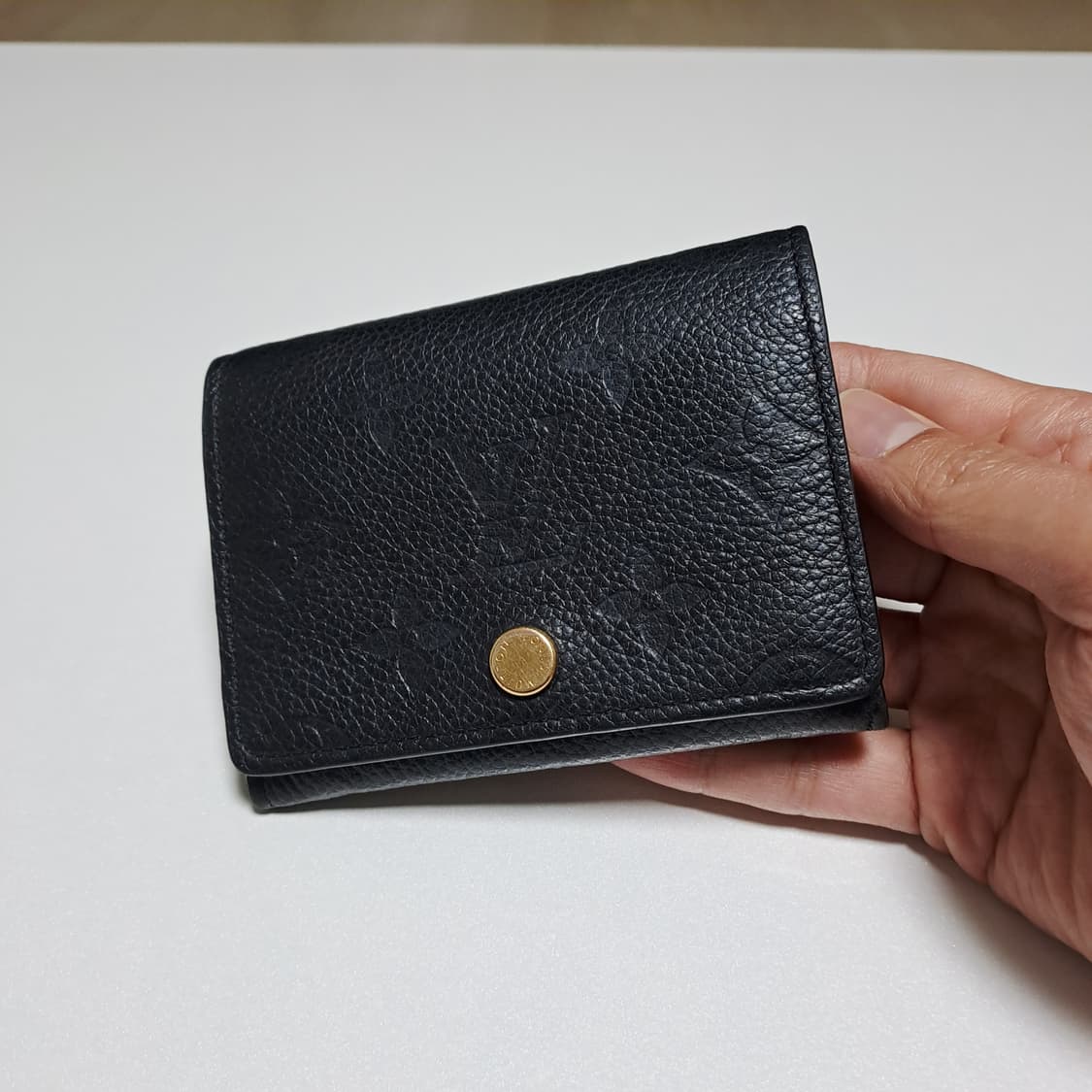 [100%/정품] 루이비통 비즈니스 카드지갑 블랙, 루이비통지갑 상품이미지1