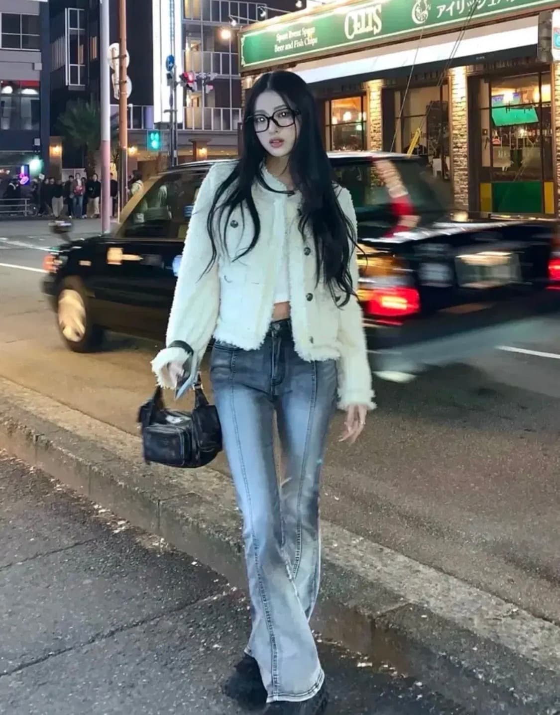 카키포인트 트위드 상품이미지5