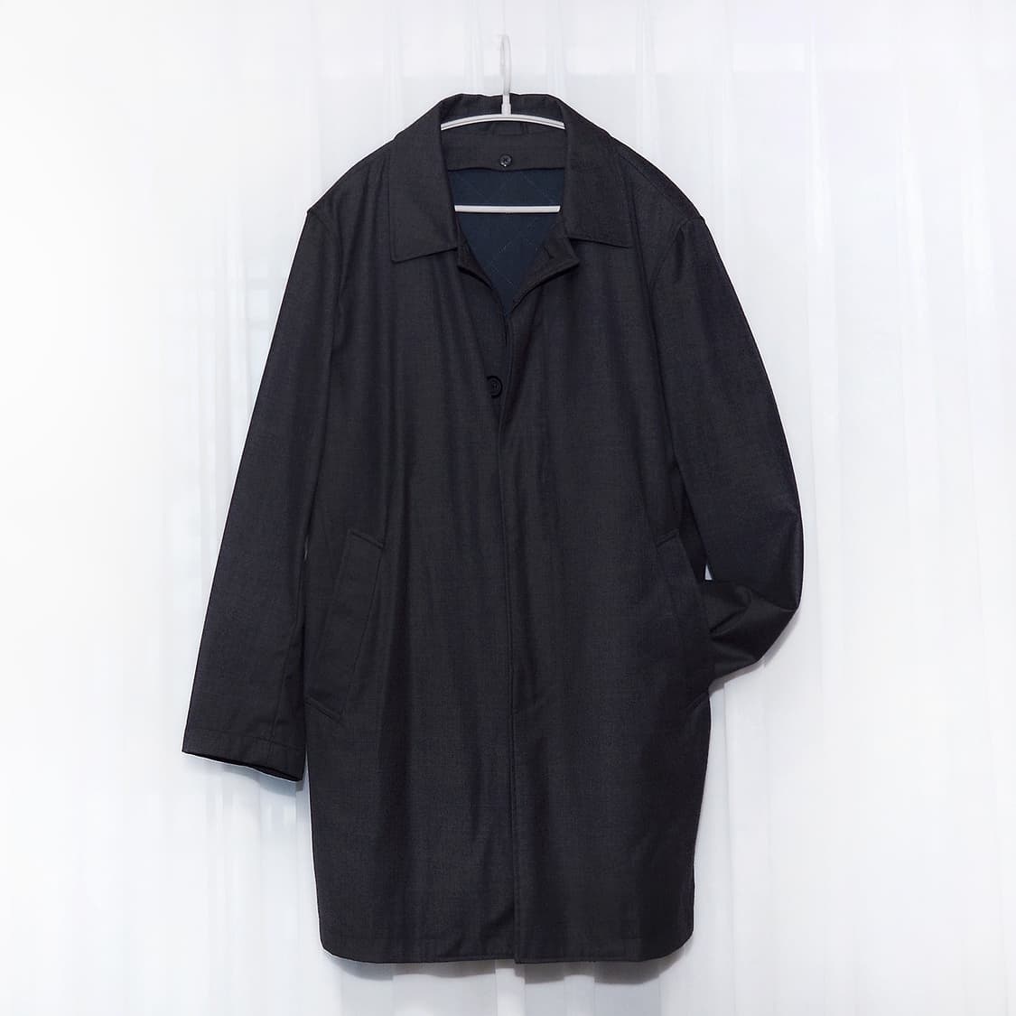 DKNY 디테처블 라이너 퓨어울 카코트 자켓 (US 42 / 100+) 상품이미지1