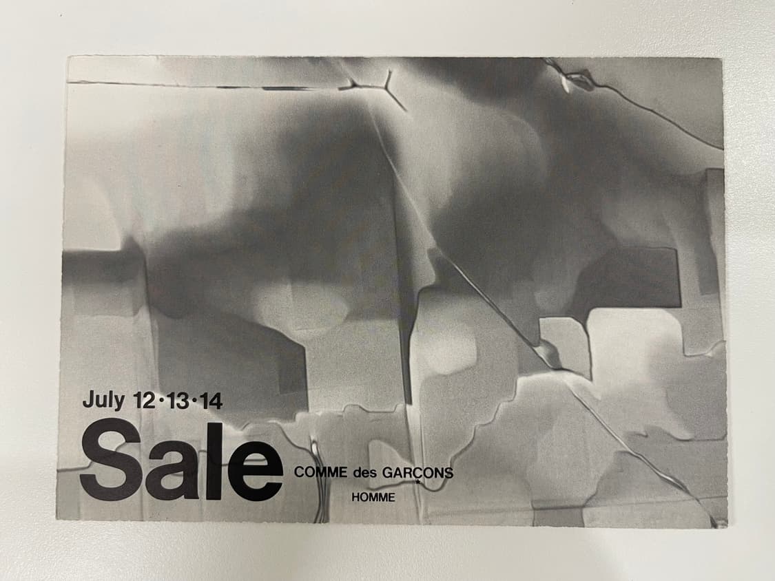 꼼데가르송 옴므 COMME des GARCONS 아트 포토 AD2003 상품이미지3