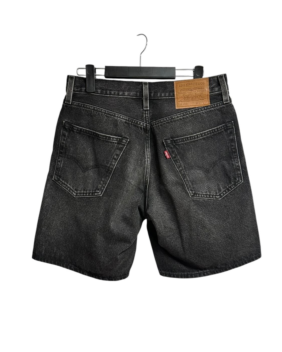 리바이스 468 블랙 워싱 데님쇼츠 28 size 상품이미지5