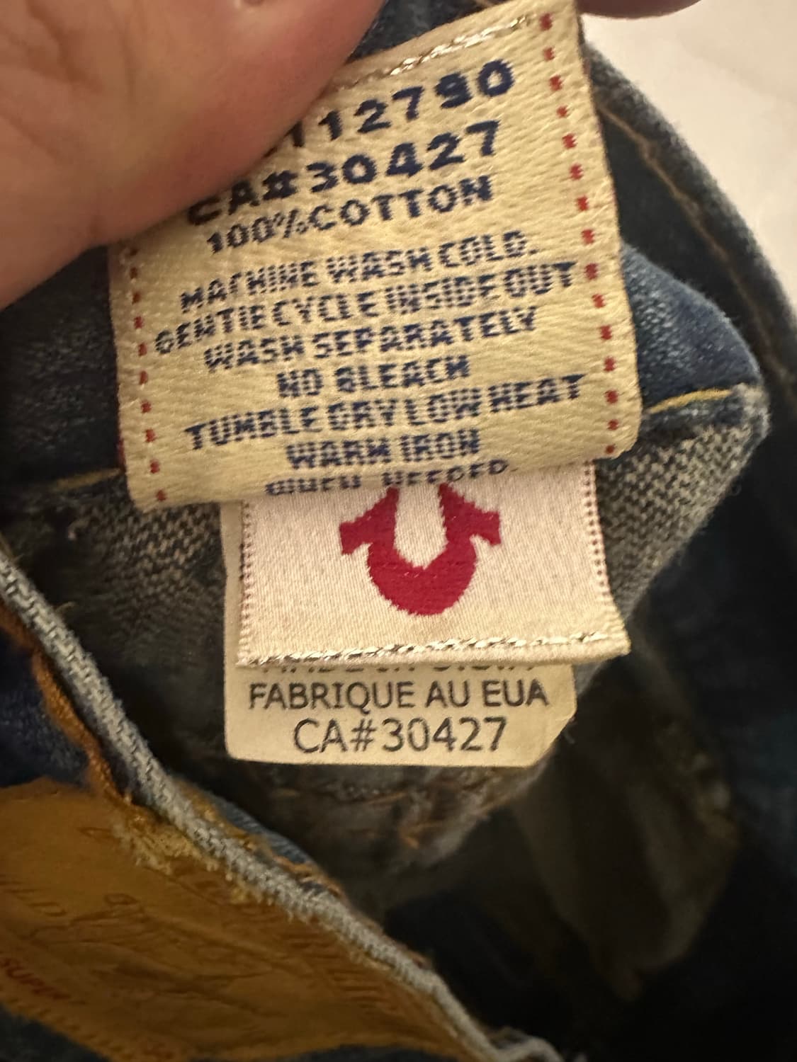 36)트루릴리젼 부츠컷 팬츠 상품이미지6