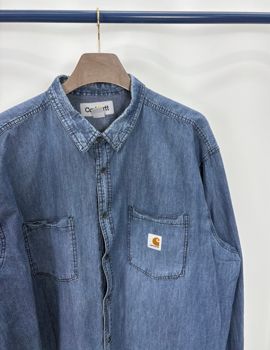[4XL]칼하트 데님 셔츠 CK9805 상품이미지5