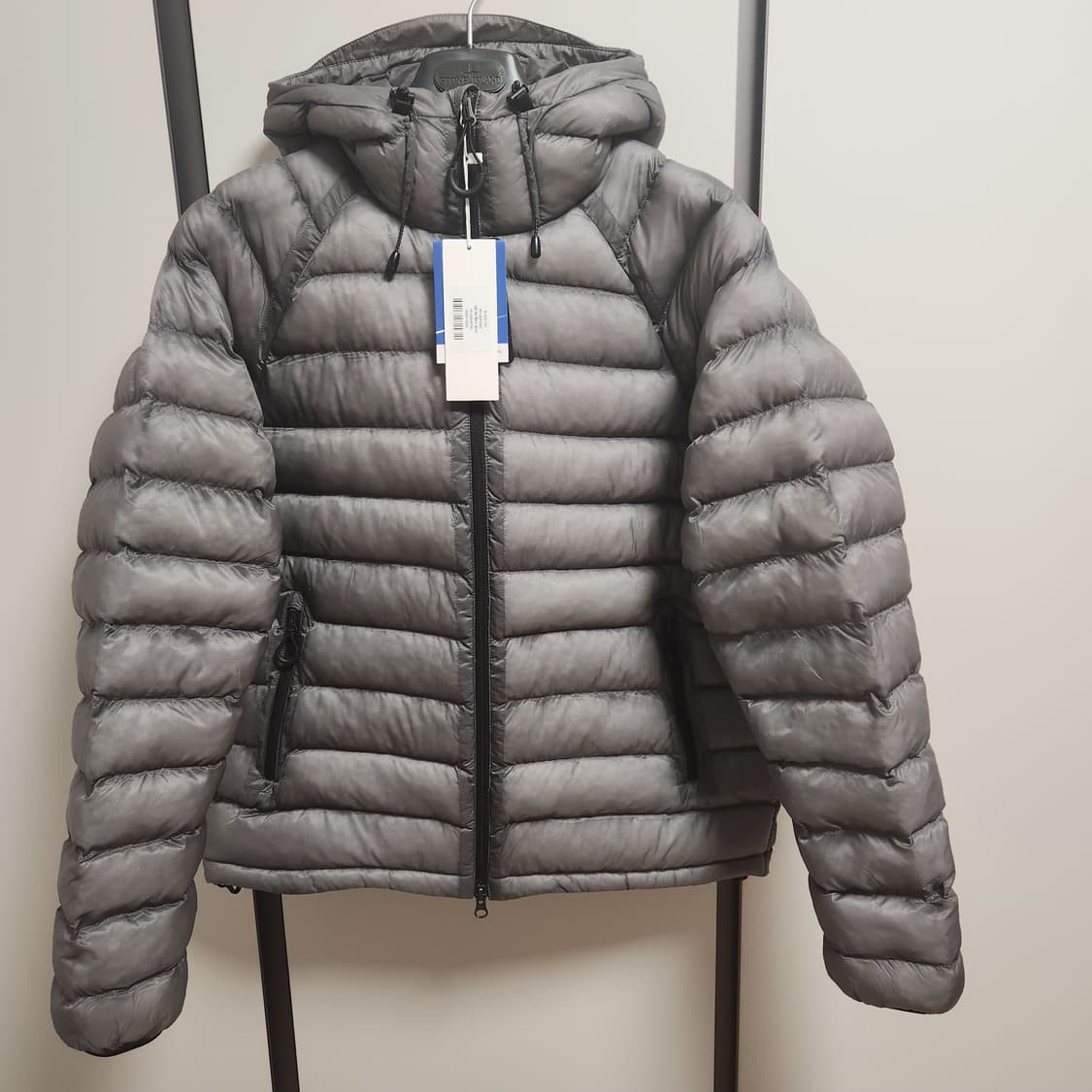 수아레 라이트 시어쉘 경량패딩 그레이 L 새상품 상품이미지2