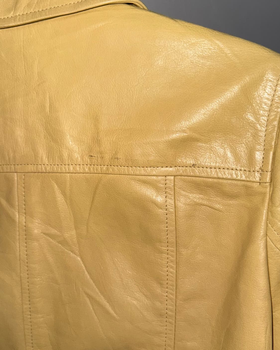 빈티지 cow leather 자켓 상품이미지8