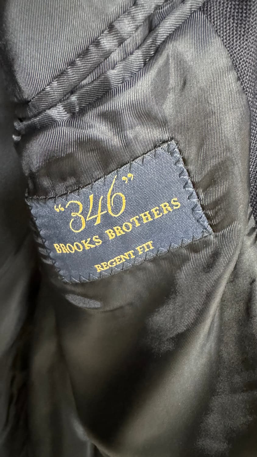 브룩스 브라더스 네이비 금장 블레이저 41S 상품이미지4