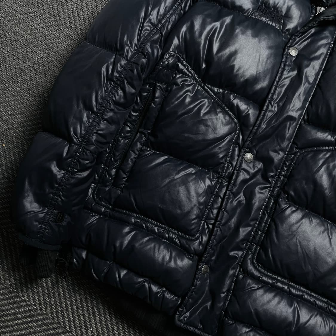 DIESEL 디젤 아카이브 덕다운 글로시 패딩 점퍼y 6258 상품이미지3