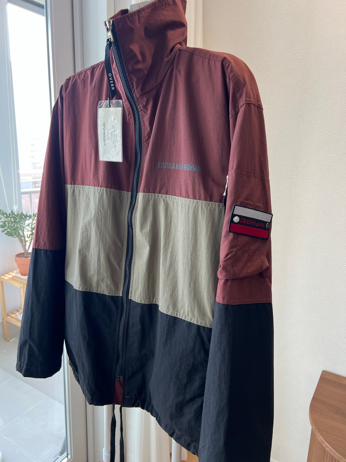 Overr / 밀리터리 바람막이 / XL 상품이미지3