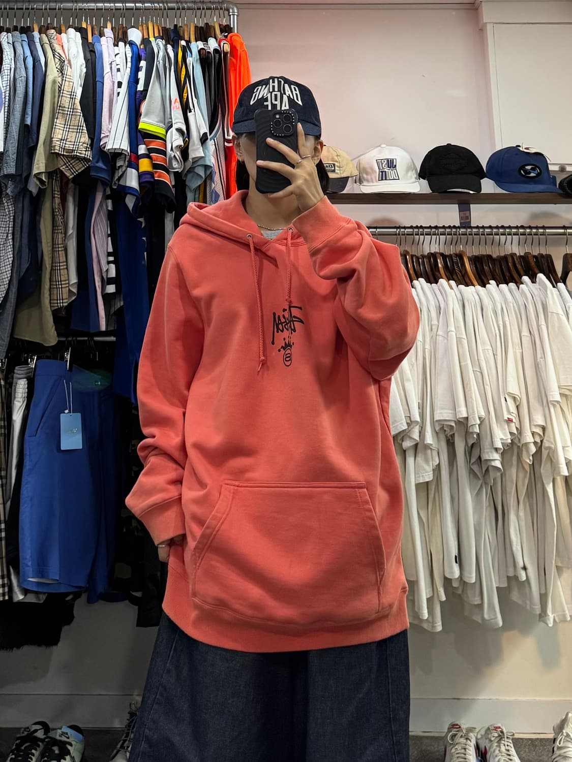 스투시 S 크라운 후드 상품이미지4