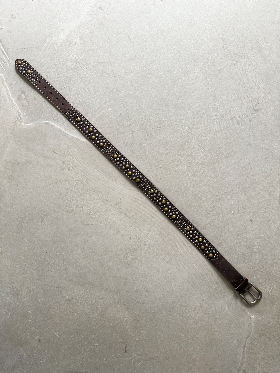 Vintage Studded Western Leather Belt 상품이미지4