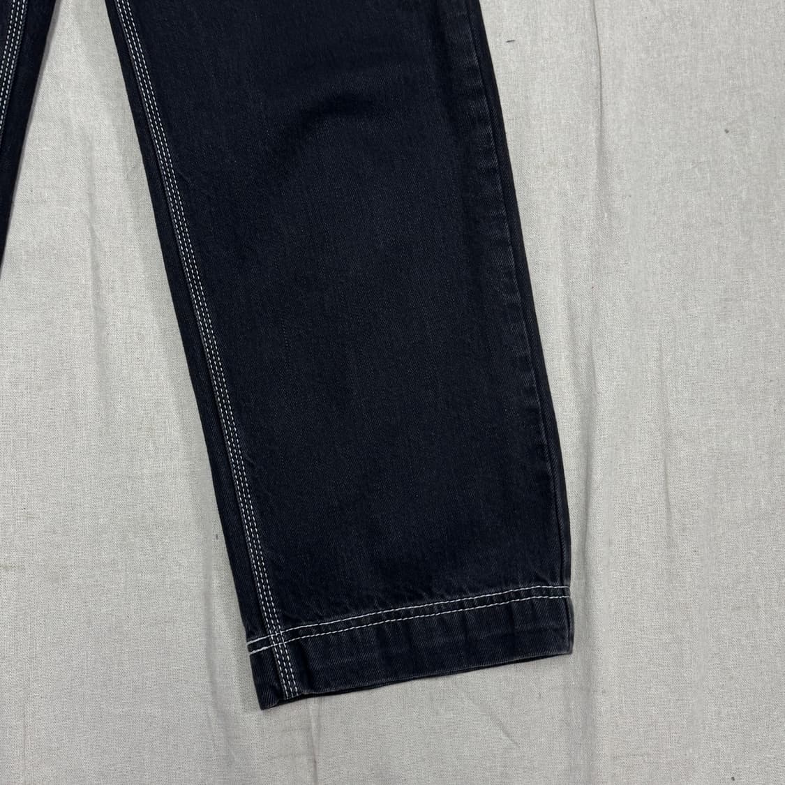 앤더슨벨 스티치 흑청 데님팬츠 M 상품이미지3