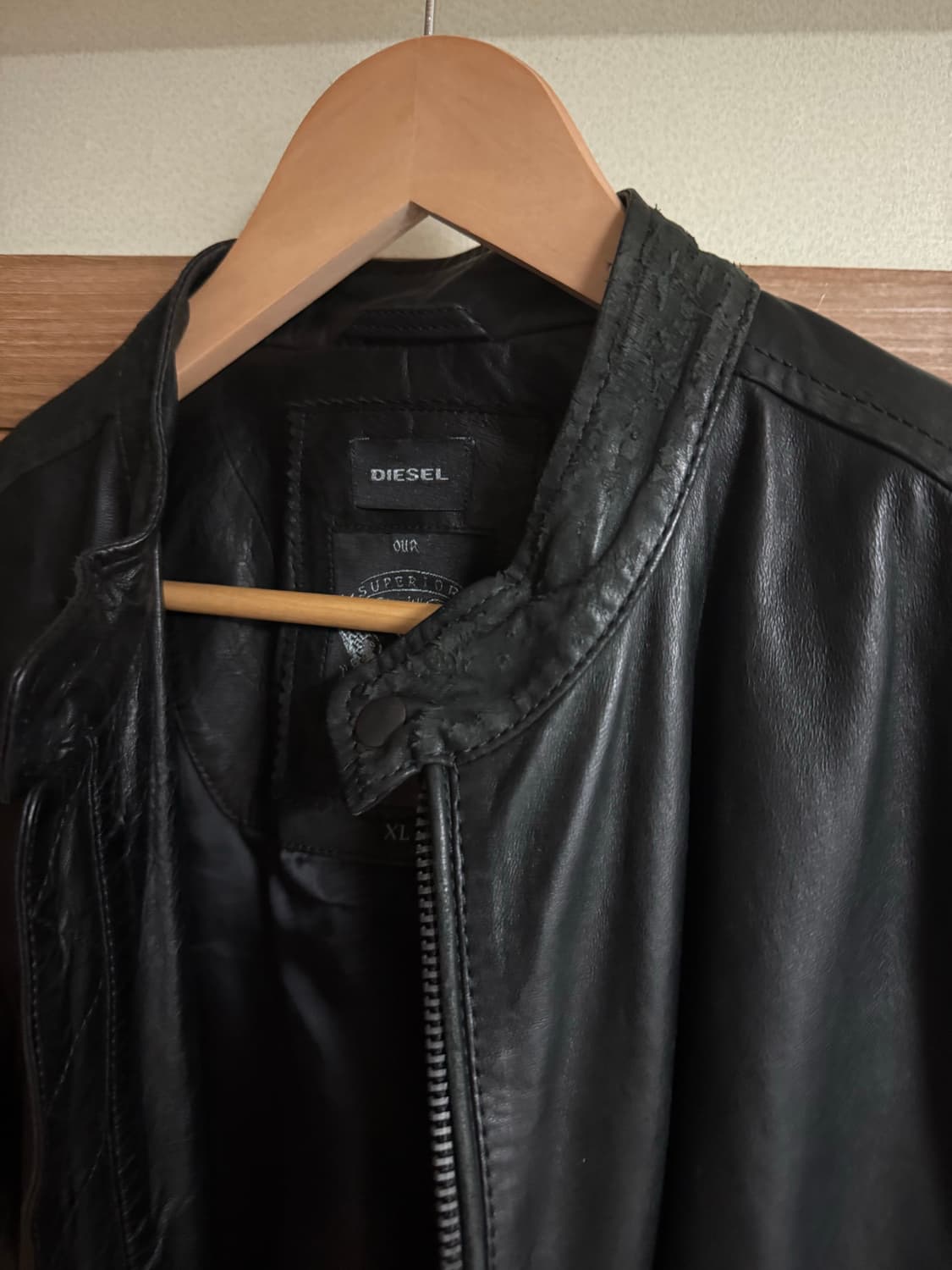 디젤 양가죽 자켓 (착샷) 상품이미지3