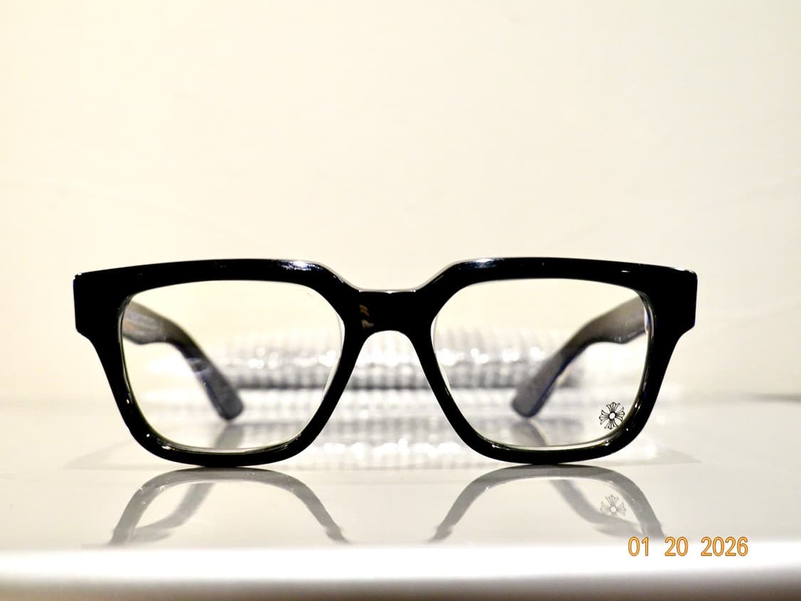 크롬하츠안경 바질리오네어2 블랙/실버 상품이미지2