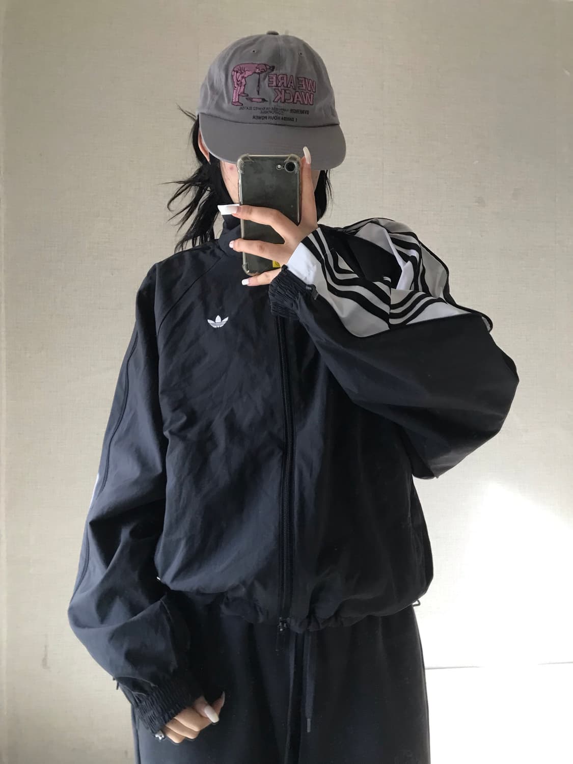 아디다스 지퍼디테일 바람막이 상품이미지2