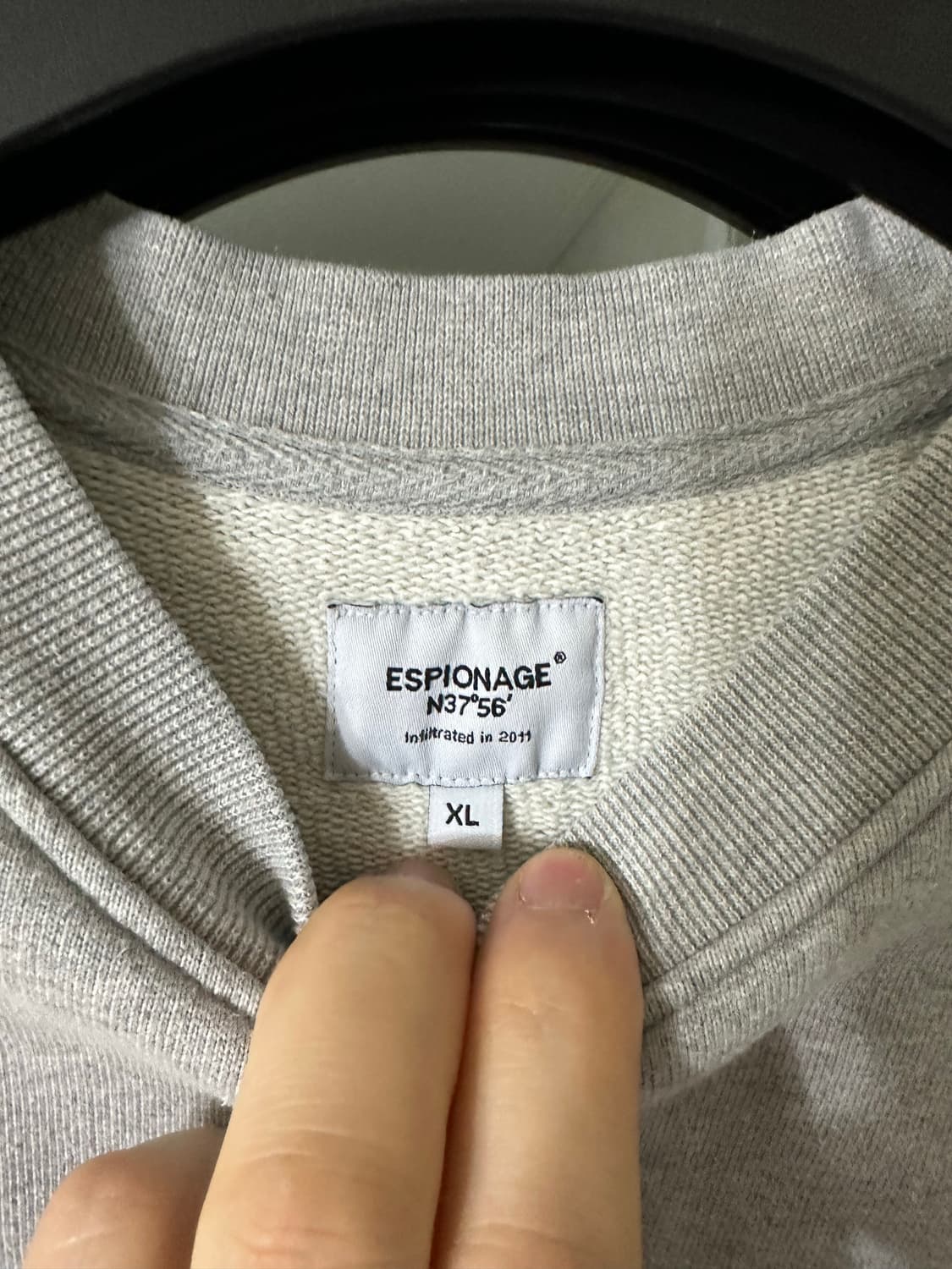 에스피오나지 밀리터리 스웻셔츠 2종 (XL) 상품이미지5