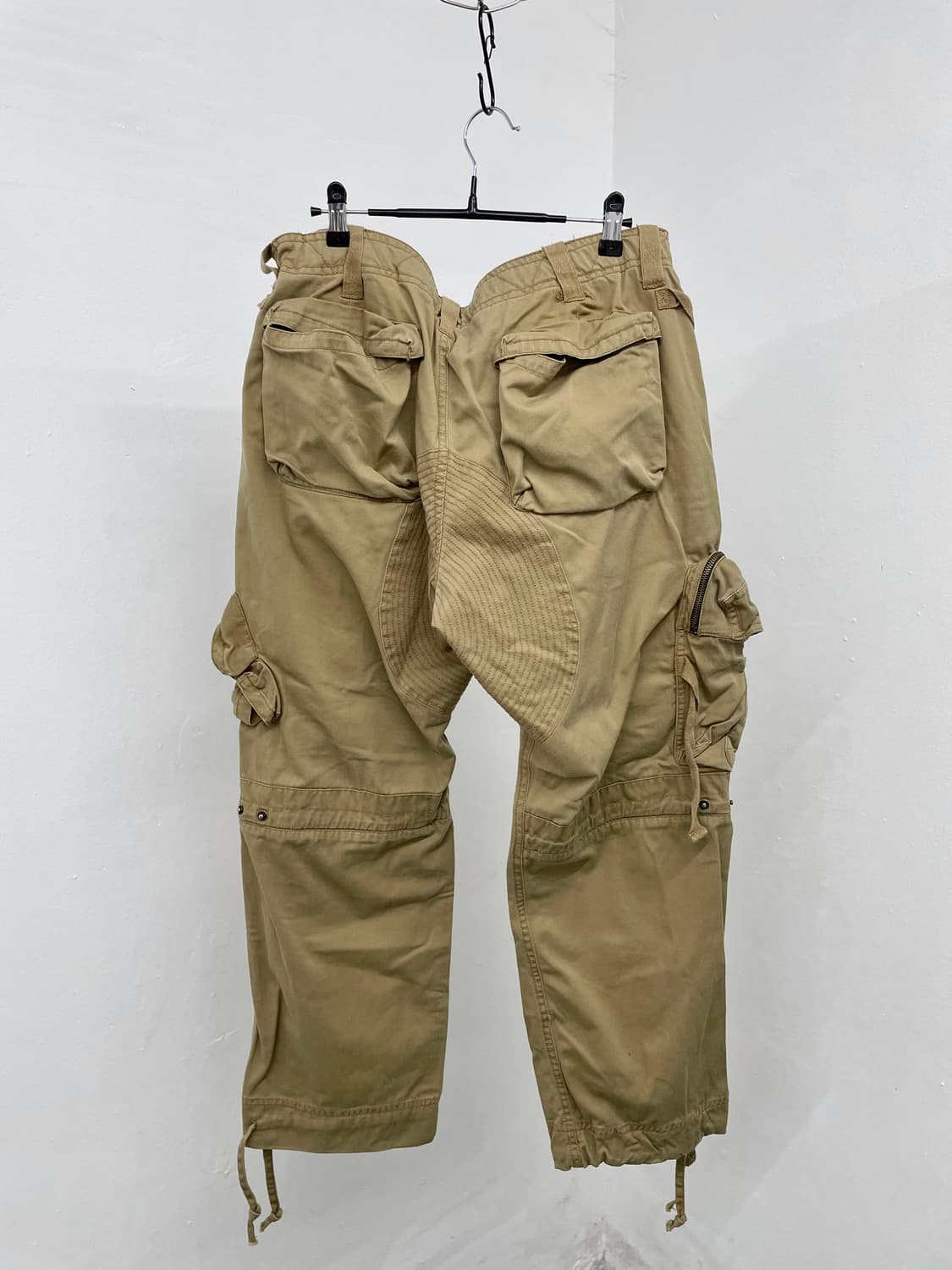 브라운 멀티포켓 밀리터리 디테일 카고 팬츠 상품이미지7