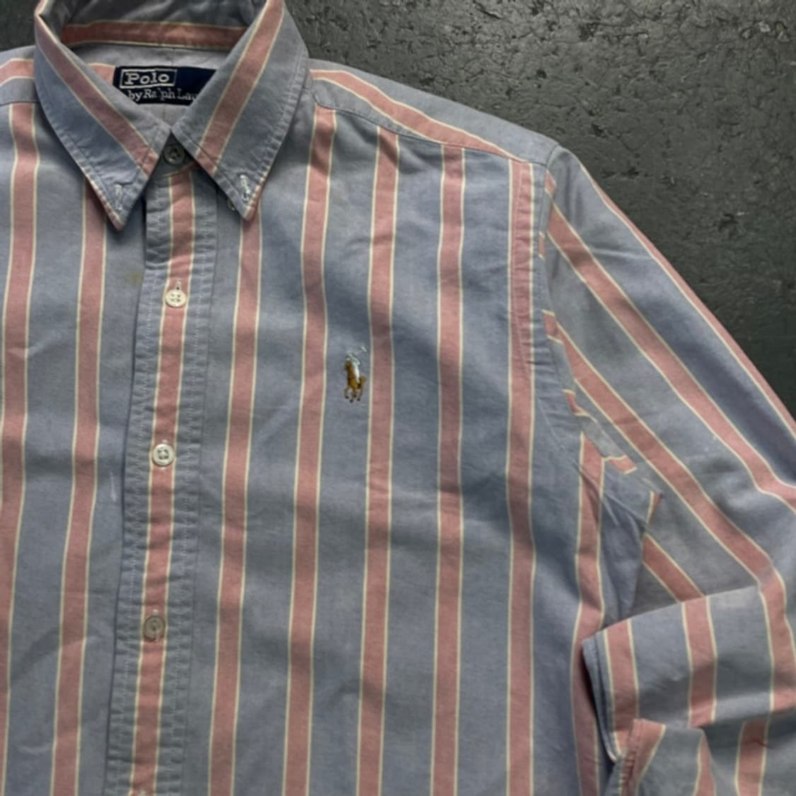 95 폴로 신안 스트라이프 셔츠  상품이미지2