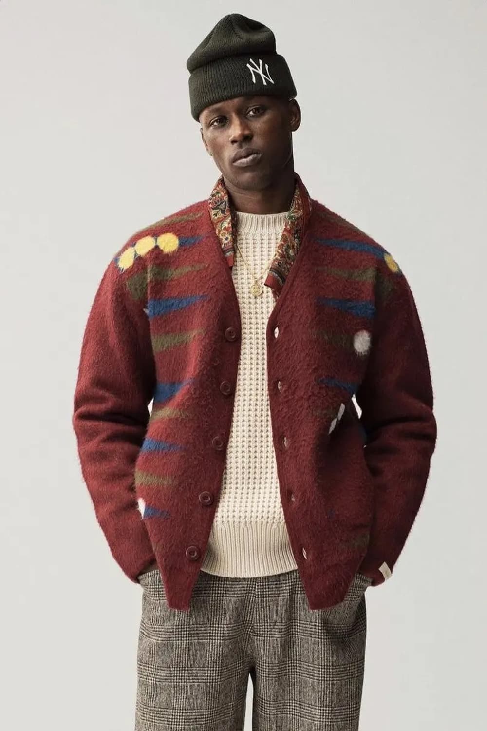 Aime Leon Dore Backgammon Cardigan  상품이미지1